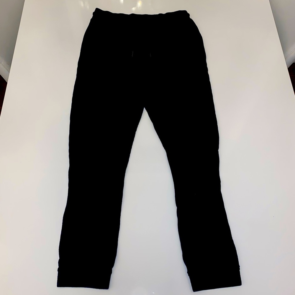 Black Waffle Joggers